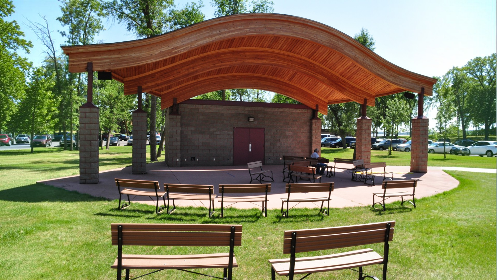 Park bandshell